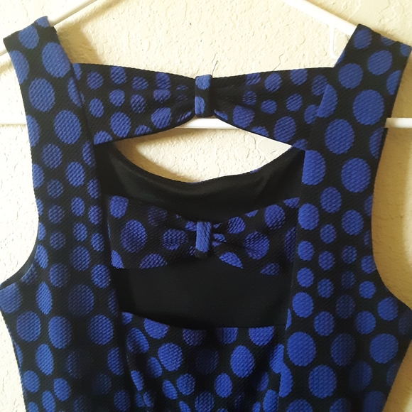 As U Wish polka dot party dress, size small - Picture 3 of 6